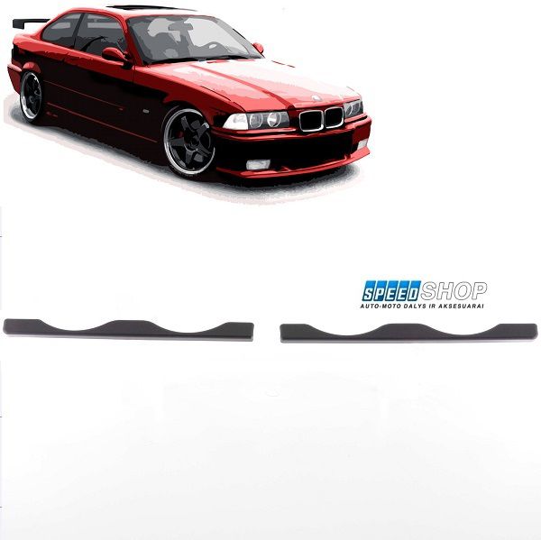 BMW 3 E36 priekinių žibintų apatinė apdaila 